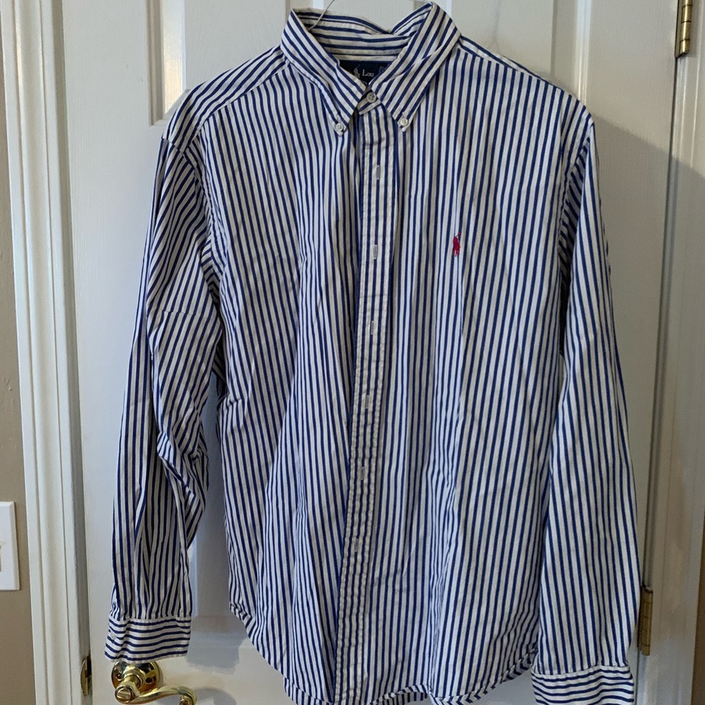 Ralph Lauren Mens Dress Shirt. Polo classic fit XL